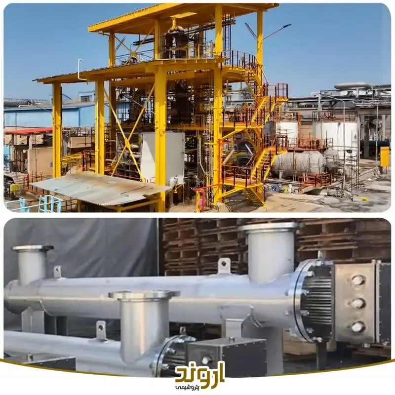 پتروشیمی اروند هیتر الکتریکی واحد تغلیظ اسید سولفوریک را هم بومی‌سازی کرد