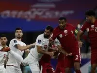 پوستر جالب بازی ایران - قطر + عکس