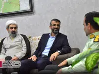 گزارش تصویری؛ دیدار مدیرعامل سازمان منطقه آزاد اروند با فرماندهان انتظامی شهرستان‌های آبادان و خرمشهر