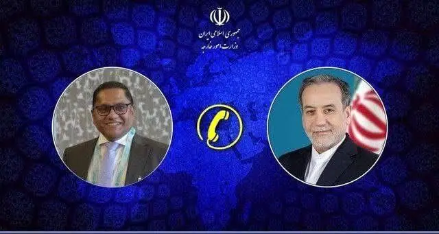 گفتگوی وزیر خارجه سریلانکا با عراقچی درباره جنگ در منطقه