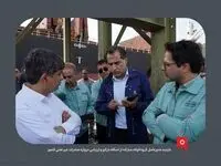 بازدید مدیرعامل گروه فولاد مبارکه از اسکله بارکو و ارزیابی دروازه صادرات غیر نفتی کشور