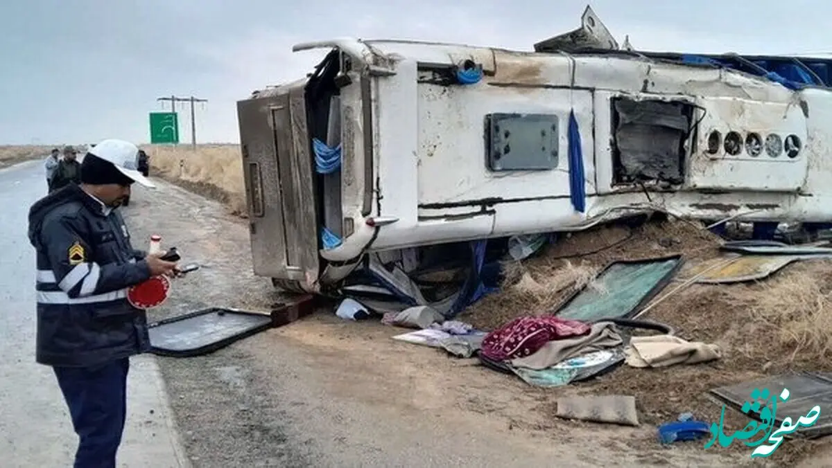 واژگونی مرگبار اتوبوس کرمان: تخلفات راننده و نقص فنی عامل حادثه دلخراش