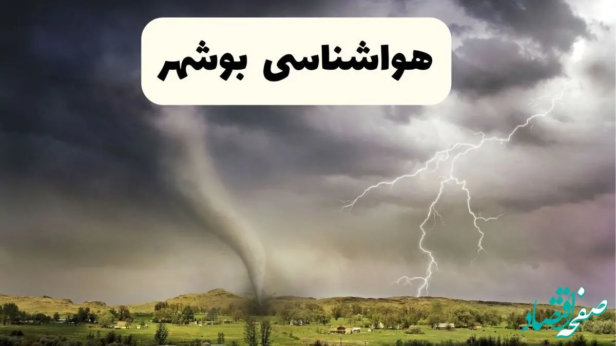 پیش بینی وضعیت آب و هوا بوشهر فردا پنجشنبه ۳۰ بهمن ۱۴۰۴ + هواشناسی بوشهر فردا + وضعیت هوای فردا بوشهر