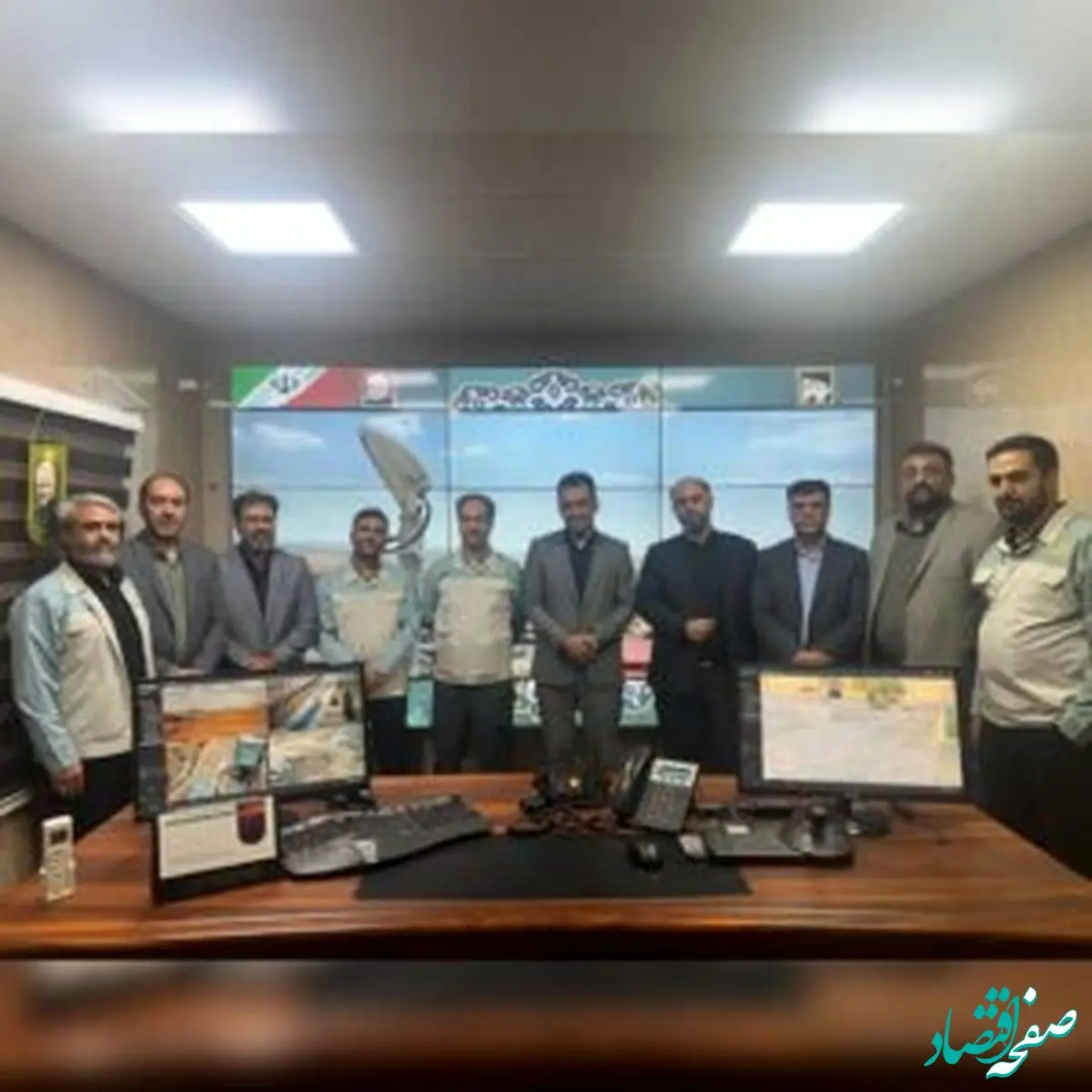 تجهیز اتاق سرور حراست و راه اندازی سیستم کنترل مانیتورینگ شرکت فولاد سفیددشت چهارمحال و بختیاری