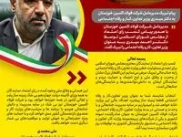 پیام تبریک مدیرعامل شرکت فولاد اکسین خوزستان به دکتر میدری وزیر تعاون،کار و رفاه اجتماعی
