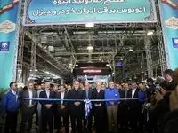 اولین خط تولید انبوه اتوبوس برقی ایران خودرو دیزل افتتاح شد