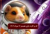 کد مورس و کارت‌ بازی همستر یکشنبه ۱۲ مرداد ۱۴۰۴ فصل جدید
