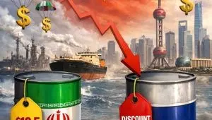 رقابت تخفیفی ایران و روسیه در بازار چین / نفت سبک ایران ۱۰.۵ دلار ارزان‌تر فروخته شد