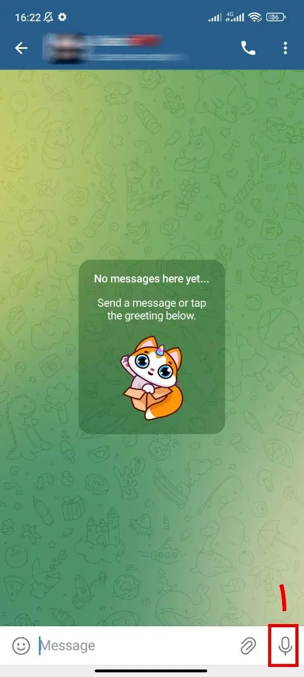 ارسال پیام صوتی یکبار مصرف در تلگرام