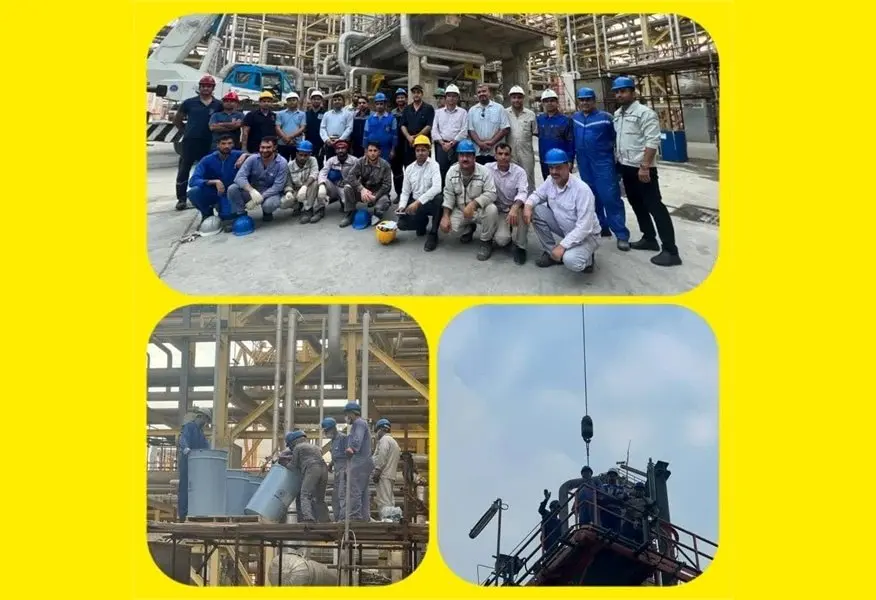 رکورد عملیات تخلیه و لود بسترهای جاذب شکسته شد