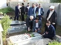 تجدید میثاق اعضای شورای اداری سازمان منطقه آزاد انزلی با آرمان‌های شهدا
