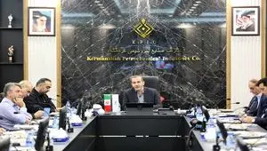 جلسه رفع موانع تولید و توسعه شرکت صنایع پتروشیمی کرمانشاه برگزار شد