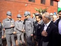 سومین مگامدول شرکت توسعه آهن و فولاد گل‌گهر با حضور رئیس‌جمهور افتتاح شد
