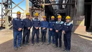 نصب ولو مرزی خط آب اضطراری سرباره کوره بلند ۳ با یک دهم هزینه برآورد اولیه