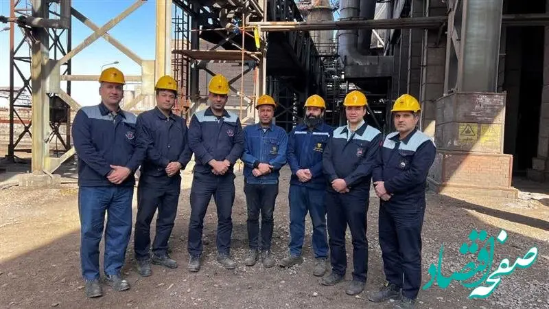 نصب ولو مرزی خط آب اضطراری سرباره کوره بلند ۳ با یک دهم هزینه برآورد اولیه