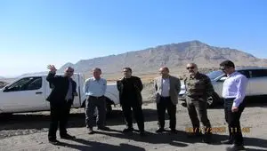 بازدید مدیر عامل و عضو هیئت مدیره شرکت آلومینای ایران از معادن بوکسیت یزد