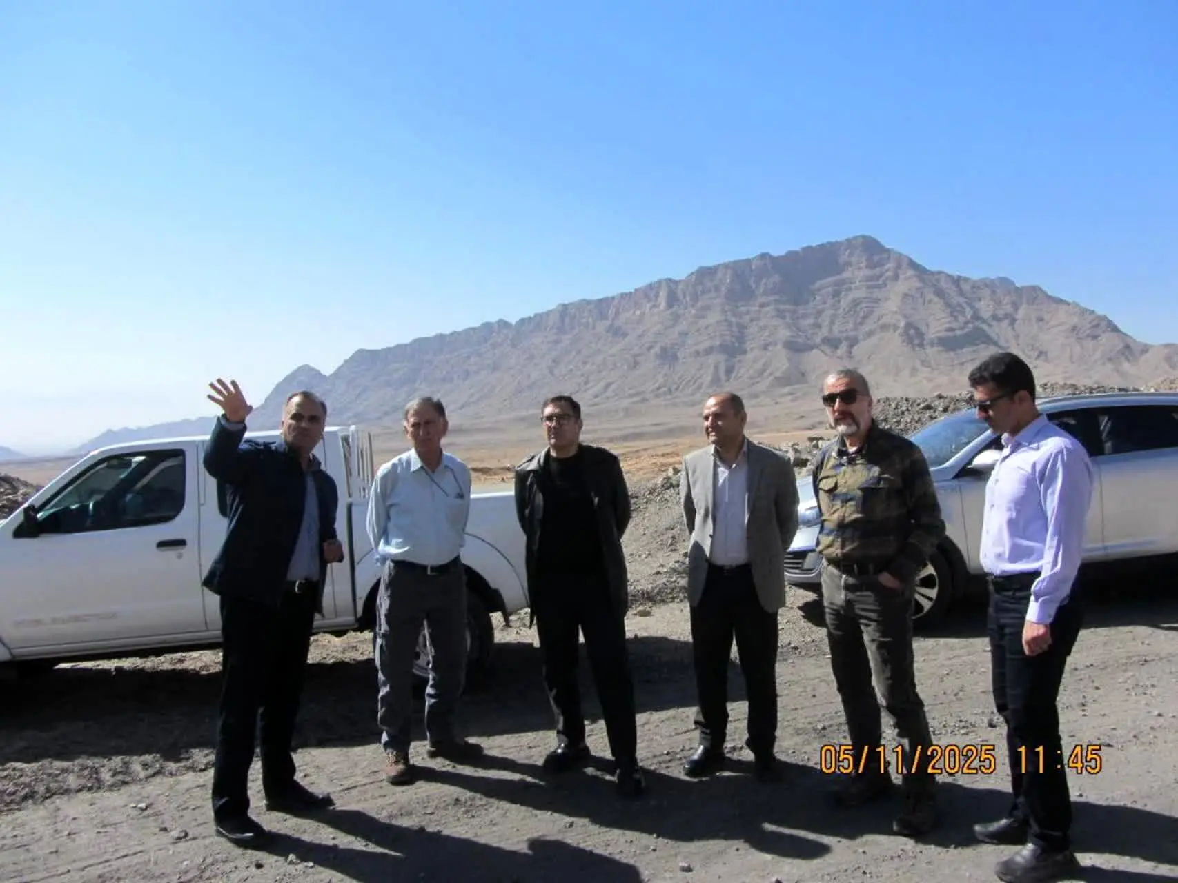 بازدید مدیر عامل و عضو هیئت مدیره شرکت آلومینای ایران از معادن بوکسیت یزد