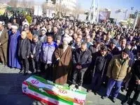 حضور گسترده کارکنان ذوب‌آهن اصفهان در مراسم تشییع سردار شهید حاج عباس طغیانی