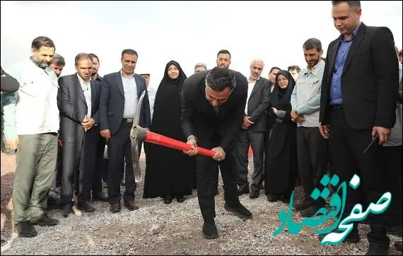 واحد فراوری غبارهای شارژ حمل مواد ناحیه فولادسازی فولاد مبارکه کلنگ زنی شد