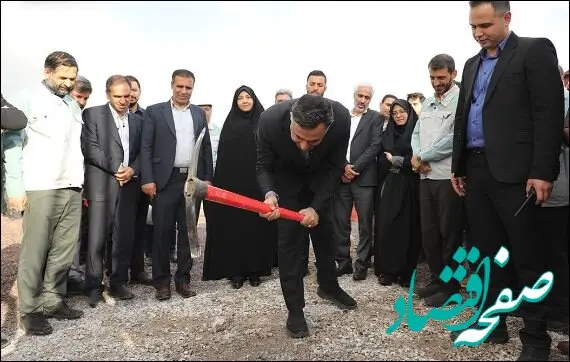 واحد فراوری غبارهای شارژ حمل مواد ناحیه فولادسازی فولاد مبارکه کلنگ زنی شد