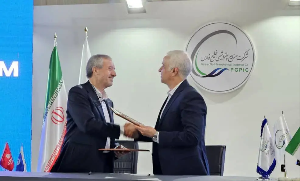 امضای قرارداد طراحی و راهاندازی پکیج جاذب کلر پتروشیمی بوعلی سینا با حضور شریعتمداری