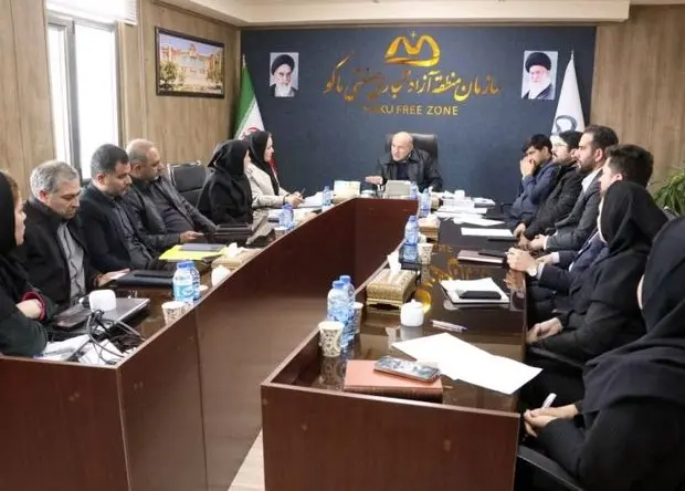 جلسه کمیته داخلی رفع موانع تولید در منطقه آزاد ماکو برگزار شد