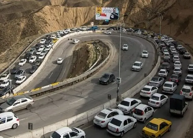 خبر فوری؛ جاده چالوس یکطرفه شد