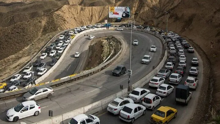 خبر فوری؛ جاده چالوس یکطرفه شد