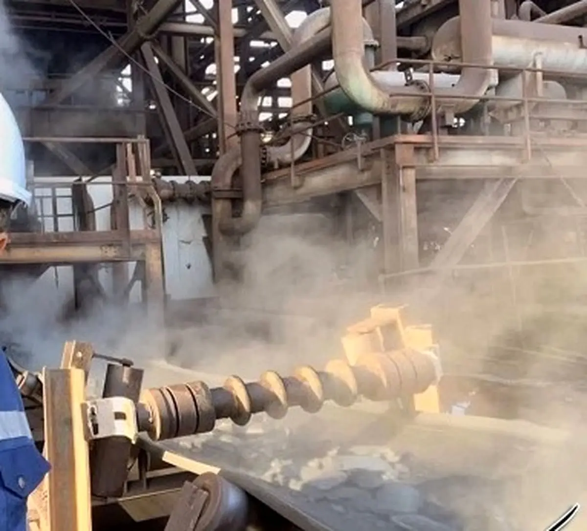 تداوم ثبت رکوردهای تولید روزانه بریکت گرم صبا فولاد خلیج فارس