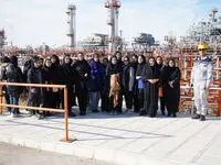 دانشجویان شیمی دانشگاه ایلام از پتروشیمی بازدید کردند