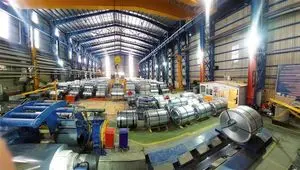 تولید ورق گالوانیزه با ضخامت ۰٫۲۸ میلی‌متر در کارخانه شماره ۲ شرکت ورق‌خودرو