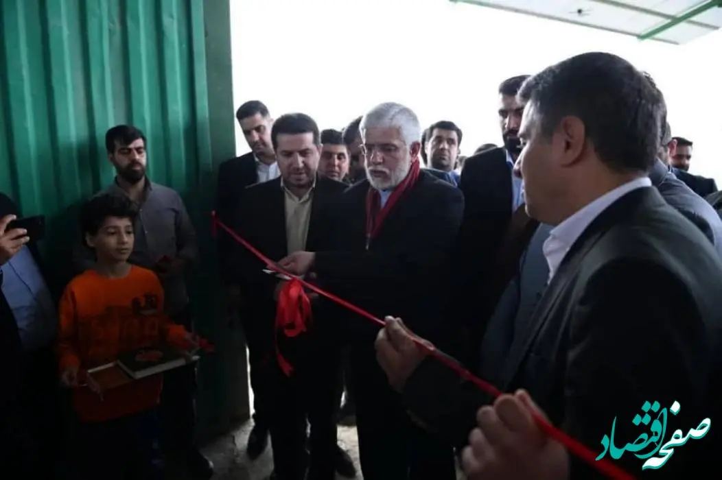 افتتاح واحد صنعتی تولید اکسیژن با تأمین مالی بانک صنعت و معدن در استان گلستان