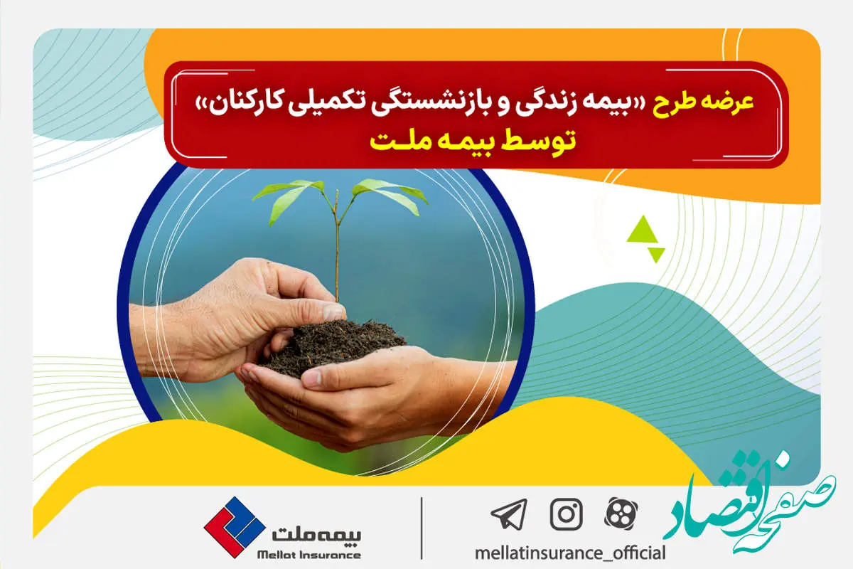 عرضه طرح «بیمه زندگی و بازنشستگی تکمیلی کارکنان» توسط بیمه ملت