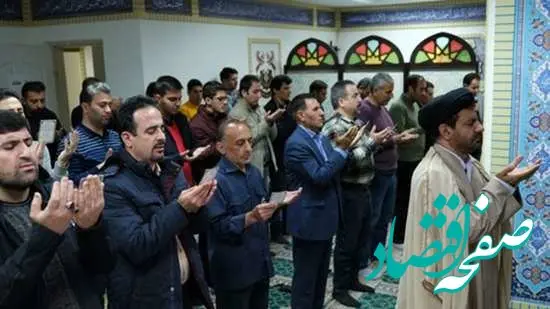 اقامه نماز عید سعید فطر در مجتمع مس سونگون