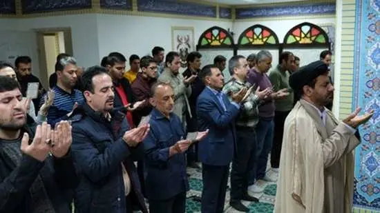 اقامه نماز عید سعید فطر در مجتمع مس سونگون