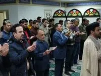 اقامه نماز عید سعید فطر در مجتمع مس سونگون