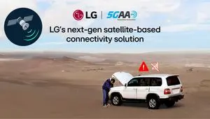 ال‌جی راهکار نسل جدید خودروهای متصل، مبتنی بر ماهواره را در کنفرانس ۲۰۲۵ ۵GAA به نمایش گذاشت