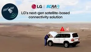 ال‌جی راهکار نسل جدید خودروهای متصل، مبتنی بر ماهواره را در کنفرانس ۲۰۲۵ ۵GAA به نمایش گذاشت