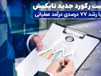 ثبت رکورد تاریخی در درآمد عملیاتی شرکت تاپکیش
