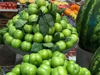 قیمت توت فرنگی و گوجه سبز سر به فلک کشیده!