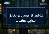 شروع صعودی بورس با رشد 110 هزار واحدی شاخص کل