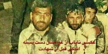 حمزه صابری‌ فر غواص دست بسته ای که فکر می کردند، شهید شده، کیست؟ | اسامی دو غواص زنده دیگر
