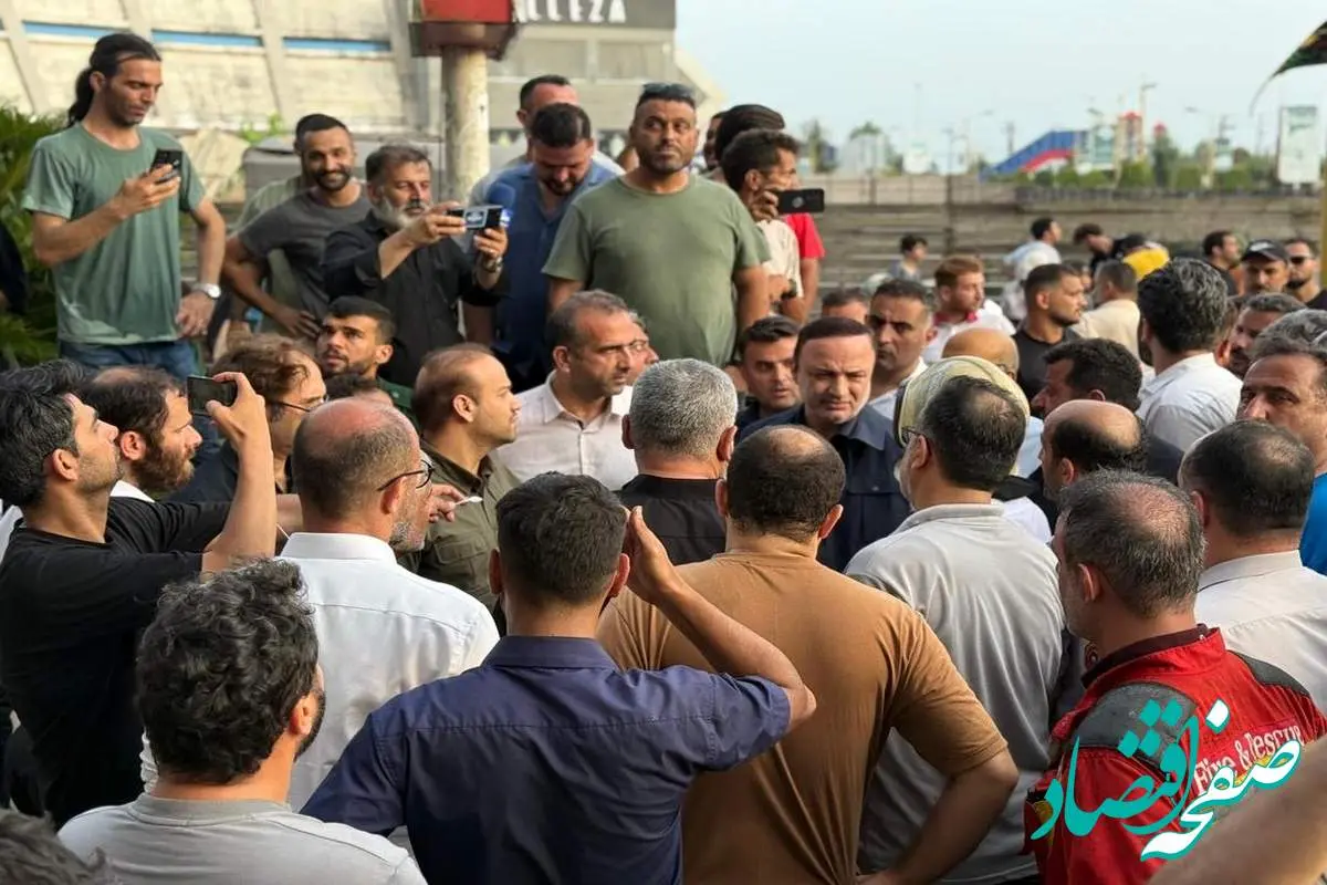 بازدید میدانی دبیر شورایعالی مناطق آزاد از محل آتشسوزی در منطقه آزاد انزلی