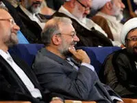عکسی زیرخاکی از جوانی صادق و جواد لاریجانی