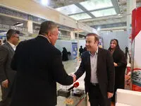 گزارش تصویری بازدید عطاالله معروفخانی، مدیرعامل شرکت فولاد هرمزگان از بیست و چهارمین نمایشگاه رسانه‌ها در تهران