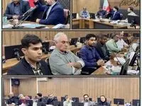برگزاری نشست رسانه ای مدیر املاک و مستغلات سازمان منطقه آزاد قشم 