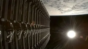 انفجار یک ماهواره استارلینک در فضا