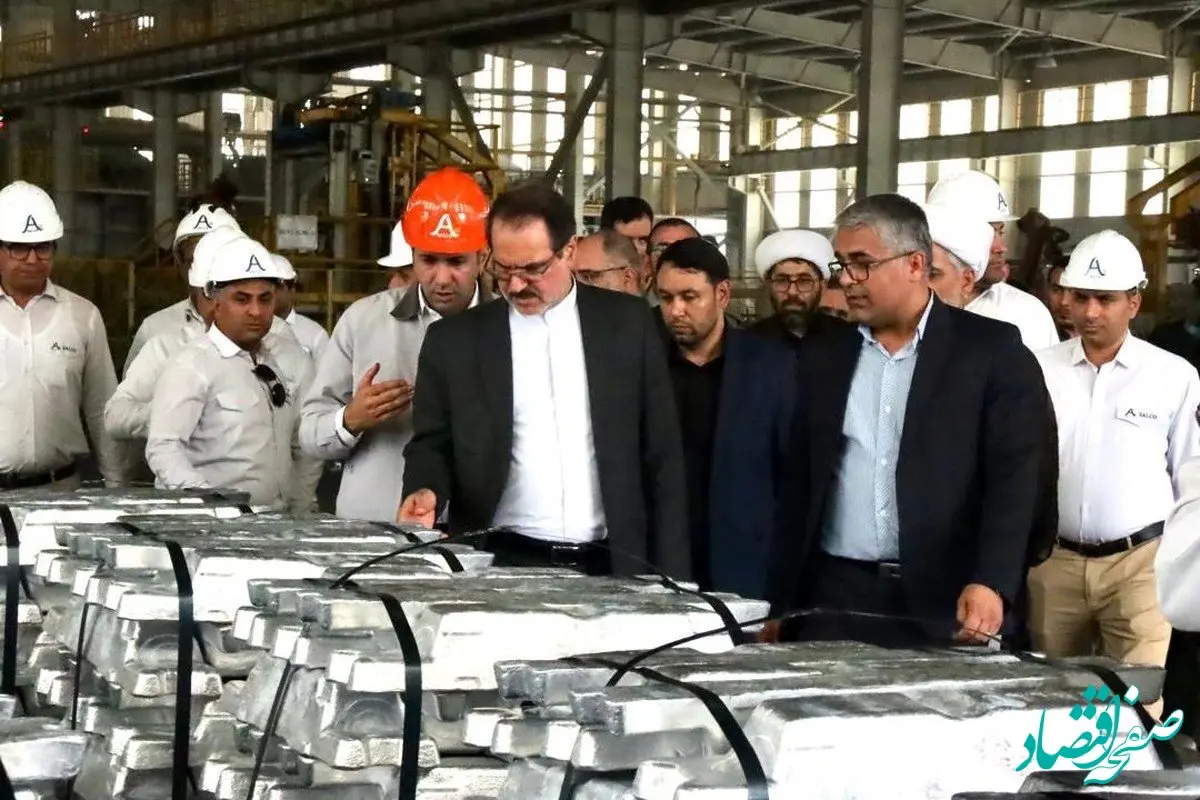  بازدید رئیس سازمان بازرسی کل کشور از مدرن ترین کارخانه آلومینیوم ایران