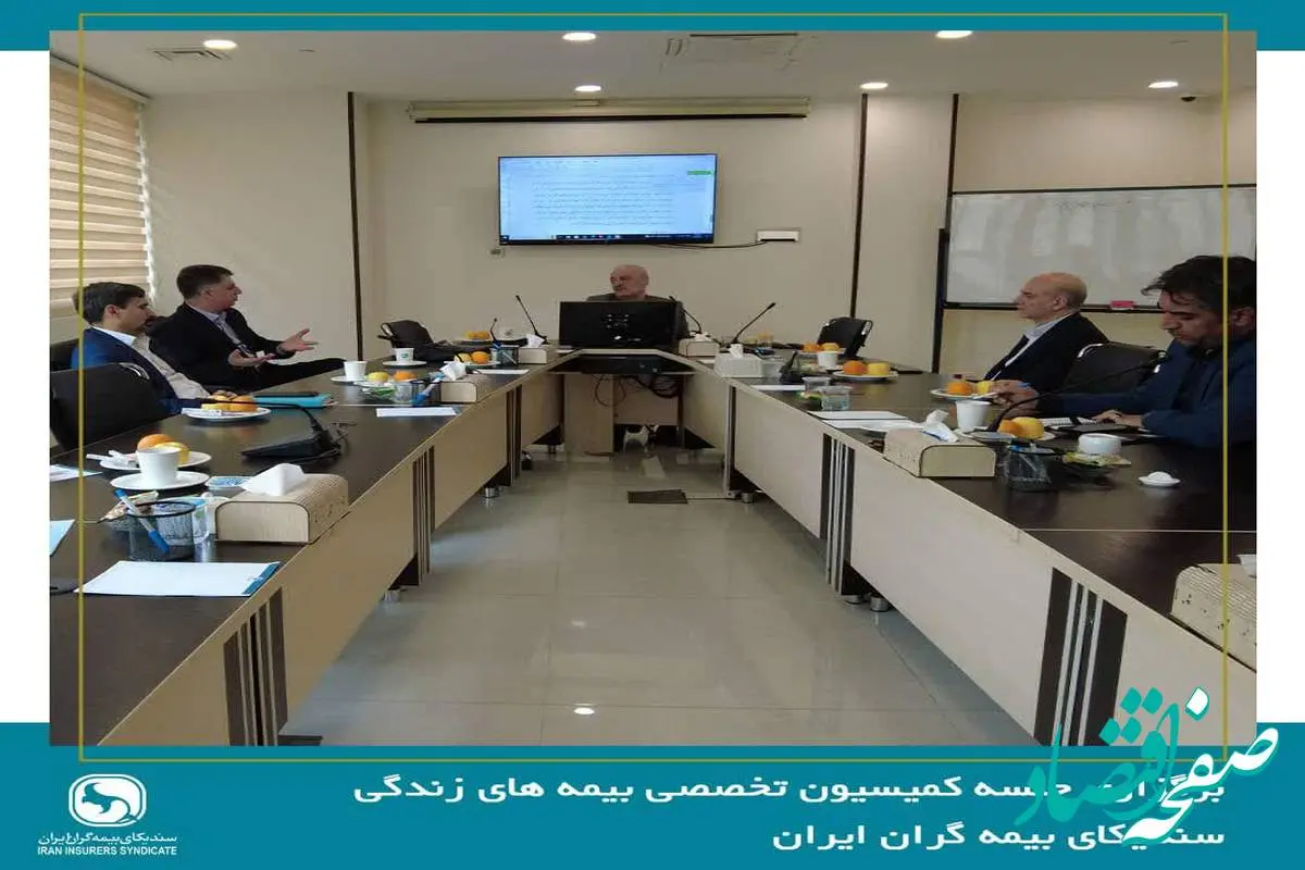 جلسه کمیسیون بیمه های زندگی سندیکای بیمهگران ایران برگزار شد