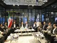 حضور رییس کل و هیات عامل بیمه مرکزی و مدیران عامل شرکت های بیمه در غرفه بیمه آسیا